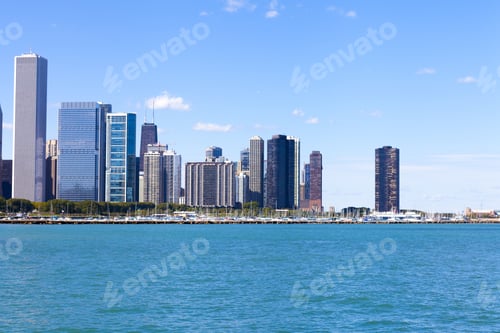 Preview: Chicago Downtown Skyline In Summer