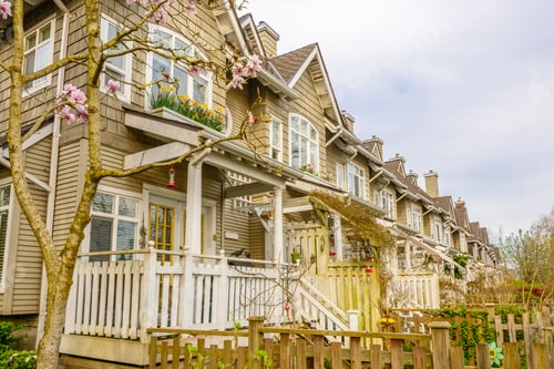 Preview: Modern Apartment Buildings In Richmond, British Columbia, Canada.