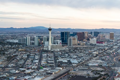 Preview: Las Vegas Nevada - December 14 : Aerial View Of The Famous Las Vegas North Side With The