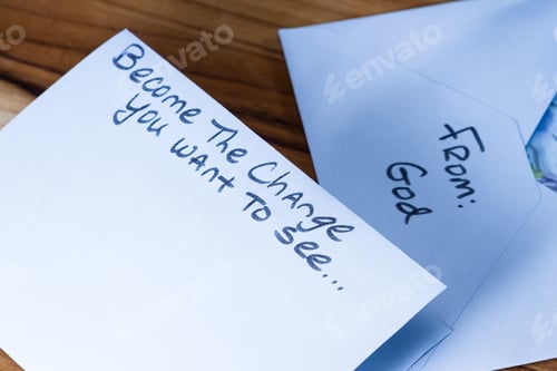 Preview: Concept For A Self Esteem Building Exercise Using An Envelope And A Empowering Message