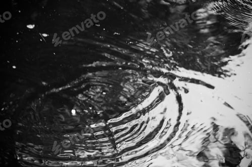Preview: Abstract Rain Making Rings In Water