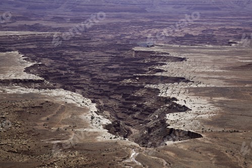 Preview: Landscape For Texture Or Natural Background, Valley From Dead Horse Point State Park In Utah