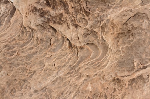 Preview: Close Up Of The Erosion Process And Multitude Of Layers On A Piece Of Sandstone