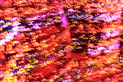 Preview: Christmas Lights In Abstract Art - Beauty Of Color And Stir Of Imagination - Soft Colors Of