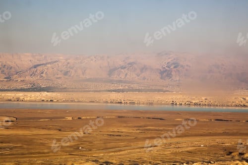 Preview: Looking At The Dead Sea From Masada Israel