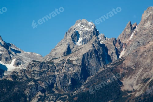 Preview: Teton Mountains With Snow On Them