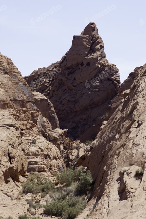 Preview: Landscape With Weathered Mountains From Southern Utah