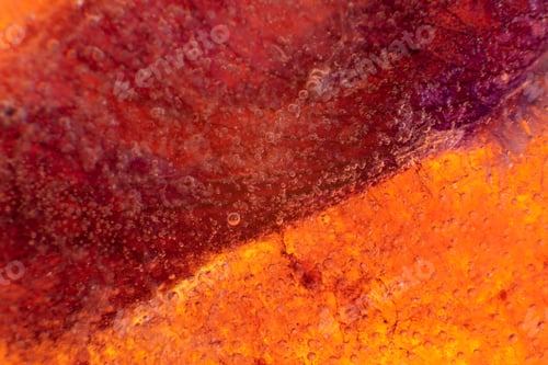 Preview: Colored Ice Texture Bubbles And Cracles , Taken With Macro Lens.