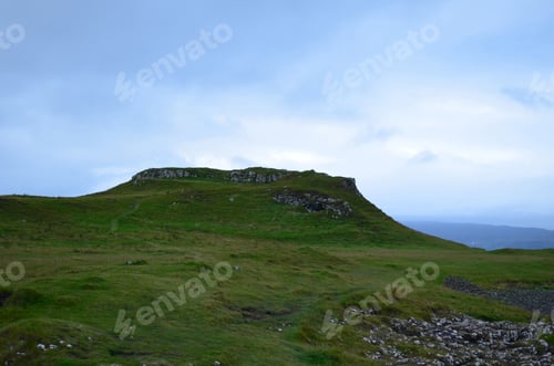 Preview: Nature Photo Of The Lush Landscapw In Scotland
