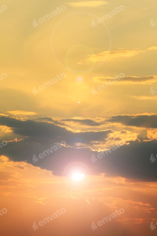 Preview: Sunset Sky - Color Background - Natural Wonder And Beauty Of Seasons And Light