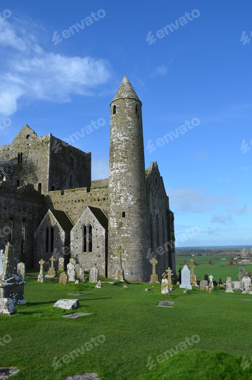 Preview: Round Tower At Rock Of Cashel In Ireland