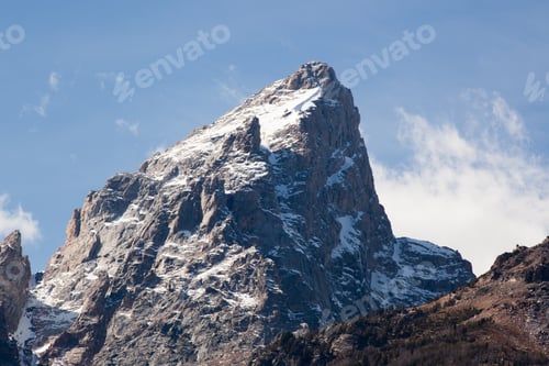 Preview: Snow Capped Mountain In Wyoming