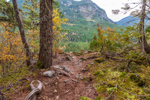 Preview: View At Mountains In British Columbia, Canada.