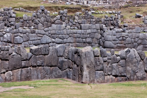 Preview: Inca Site In Peru Saqsaywaman With Classic Inca Stone Work