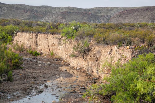 Preview: A Stream In The Desert Outdoors