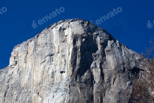 Preview: Mountain And Blue Sky In The Sunshine