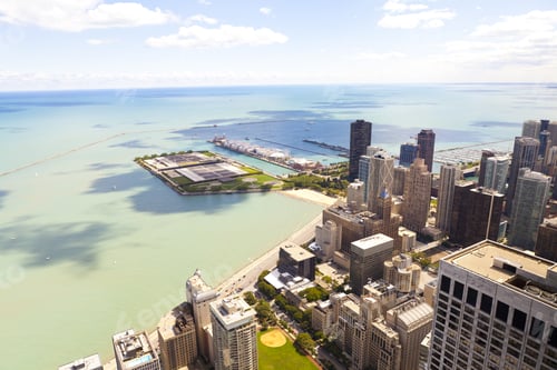 Preview: Aerial View (Chicago Downtown)