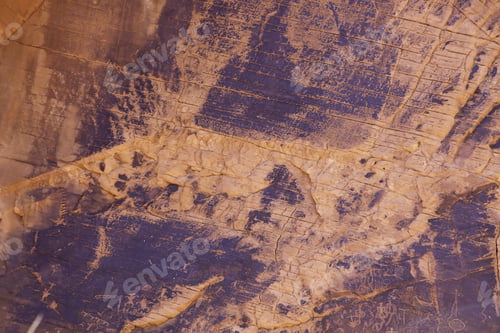 Preview: Landscape With Weathered Mountains From Southern Utah For Background Or Texture