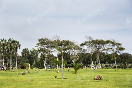 Visualização: Cemitério ao ar livre