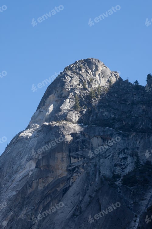 Preview: Mountain And Blue Sky In The Sunshine