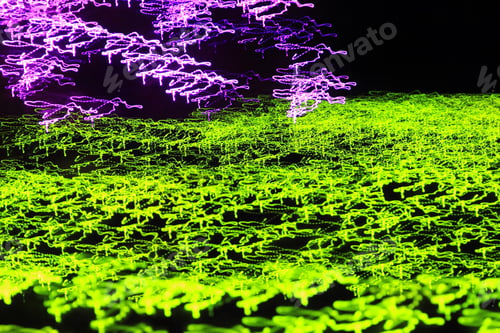 Preview: Christmas Lights In Abstract Art - Beauty Of Color And Stir Of Imagination - Soft Colors Of