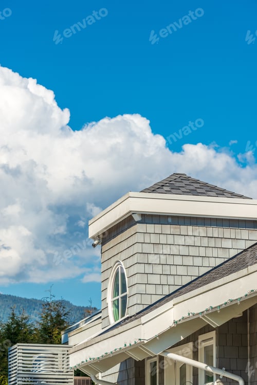 Preview: The Top Of The House Or Apartment Building With Nice Window