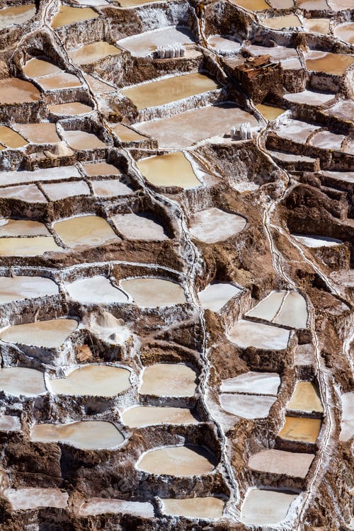 Preview: Salt Ponds In Maras Peru Covering A Hillside With Rich Minerals And A Economy Boost For The Country