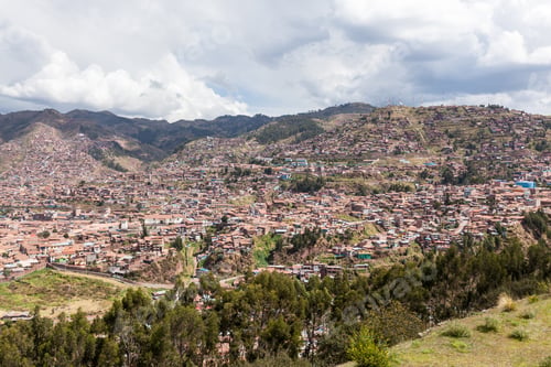 Preview: Cusco, Peru - May 14 : View Of The City Of Cusco From The Ancient Site Of Saqsaywaman. May 14 2016