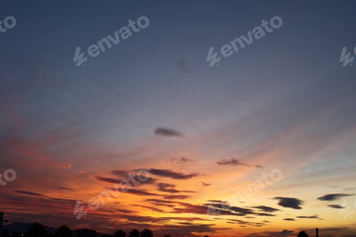 Preview: Silhouettes Against A Colorful Sky 4949