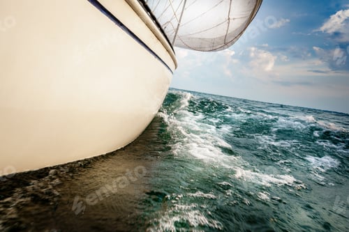 Preview: Sailboat Cruising On Sea, Toronto, Canada