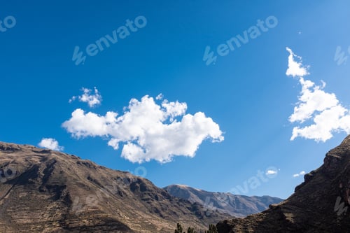Preview: Sacred Valley In Cusco Peru, Andes High Mountains.