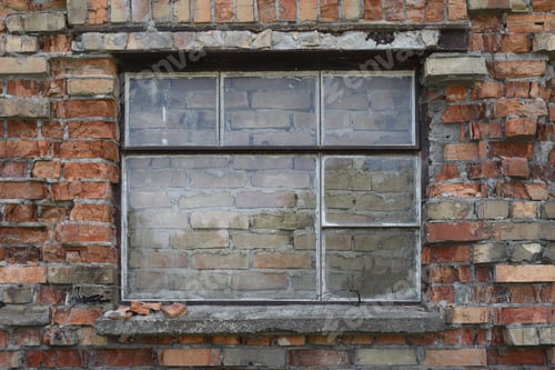 Preview: Walled-Up Window Of A Brick Building