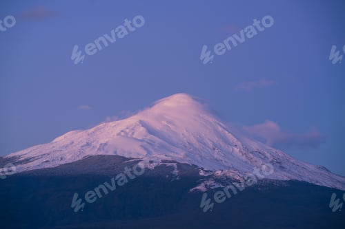 Preview: The Osorno Volcano At The Blue Hour