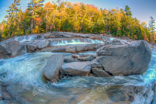 Preview: Autumn At The Swift River In New Hampshire