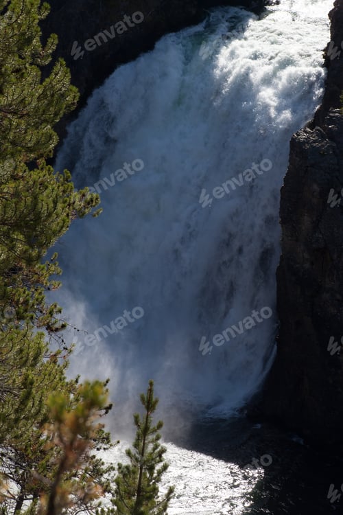 Preview: Cascading Water Outdoors Over Rocks