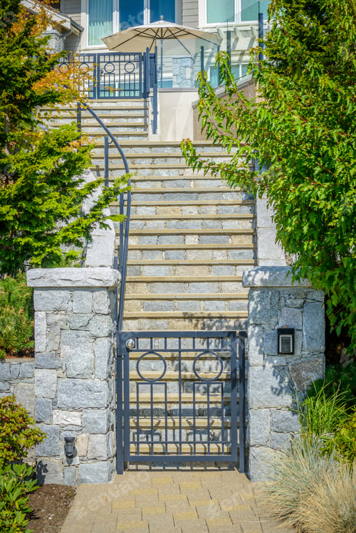 Preview: Luxury House With Gates In Vancouver, Canada
