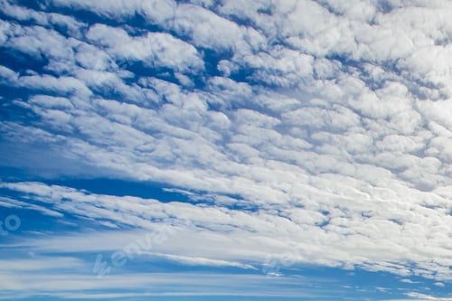 Preview: Cirrocumulus Clouds In A Blue Heaven