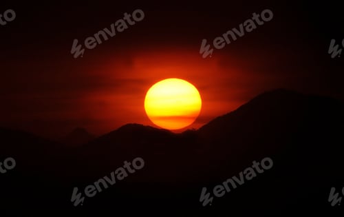 Preview: View Of The Sunset At The Pedra Branca State Park In The West Side Of The City Of Rio De Janeiro