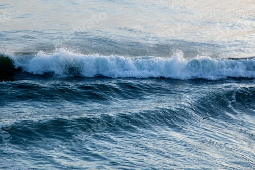 Preview: Ocean Surf With White Foam