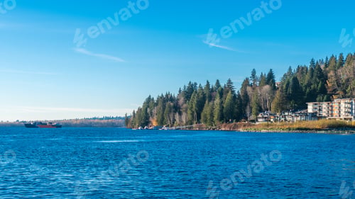 Preview: Fantastic View Over Ocean And Rocks In Vancouver, Canada.