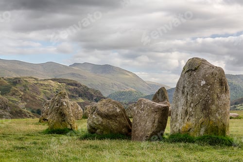 Preview: Castlerigg Prehistoric Stone Circle Near Keswick In Lake District
