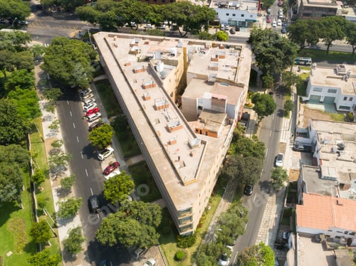 Preview: Aerial Images Of Miraflores District In Lima Peru.