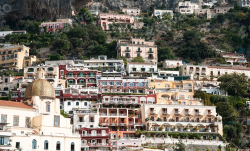 Preview: Magnificent Views Of City Of Positano. Amalfi Coast. Italy