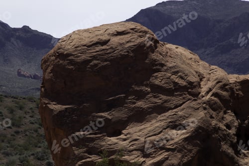 Preview: Landscape With Weathered Mountains From Southern Utah