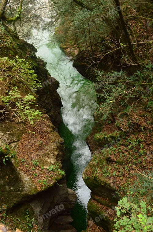 Preview: Dolomite Countryside With Beautiful Flowing Water