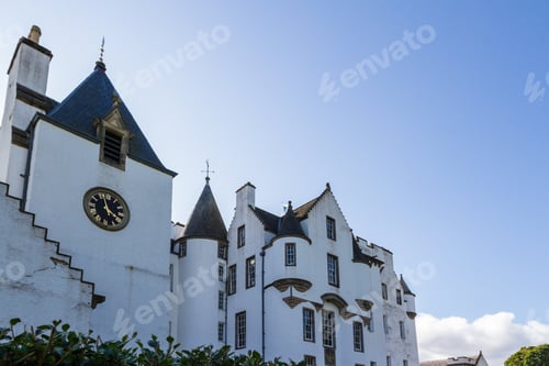 Preview: Pitlochry Scotland - September 12 2019: Blair Castle In The Scottish Highlands On A Beautiful
