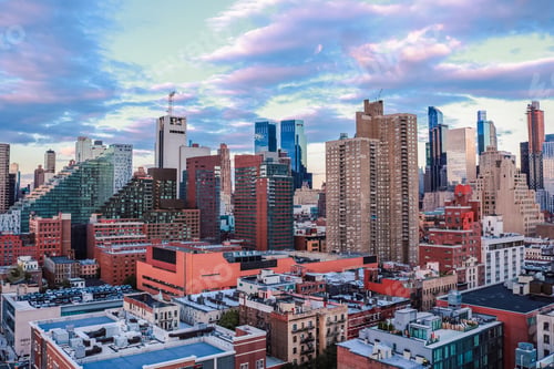 Preview: Us New York Manhattan Skyline Skyscraper View At The Press Lounge Rooftop