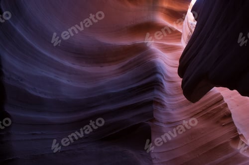 Preview: Natural Abstraction Of Stone Waves, From Lower Antelope Slot Canyon,
