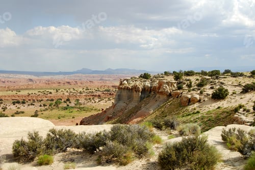 Preview: Colorful Sandstone Mountains And Valleys In Southern Utah.