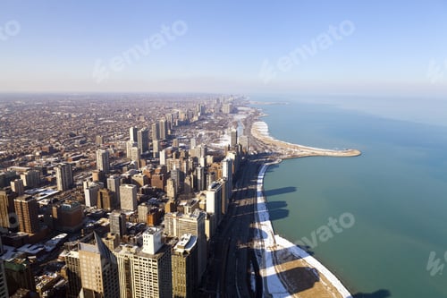 Preview: Aerial View Of Chicago Downtown